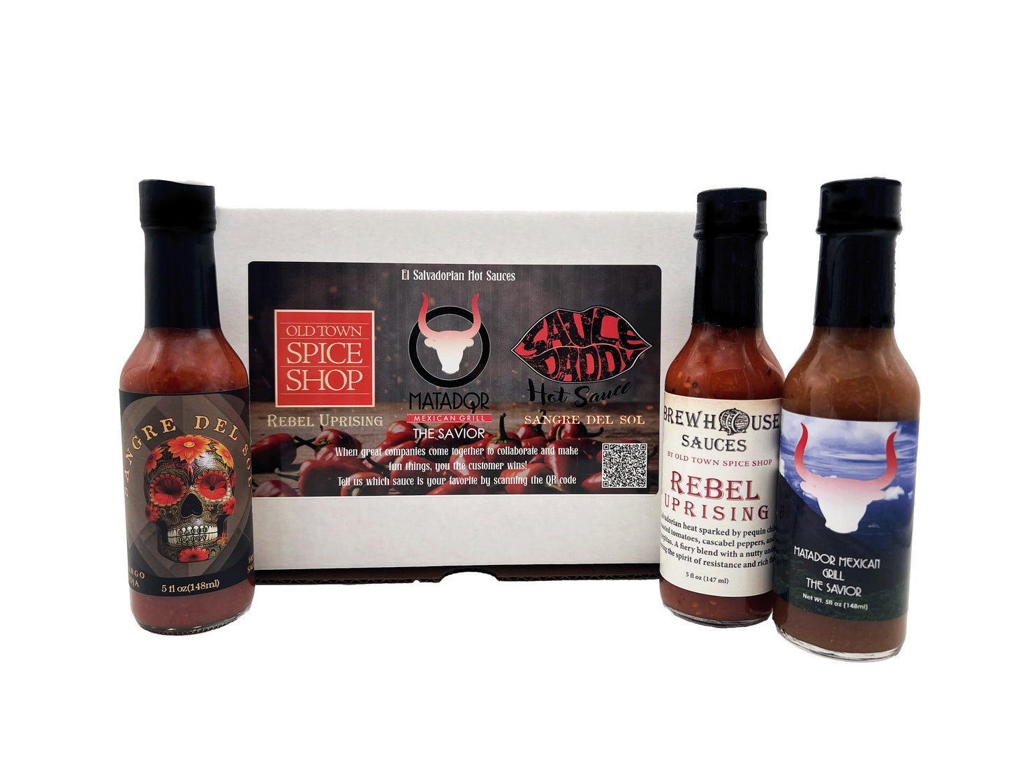 El Trio Picante Hot Sauce 3 pack.