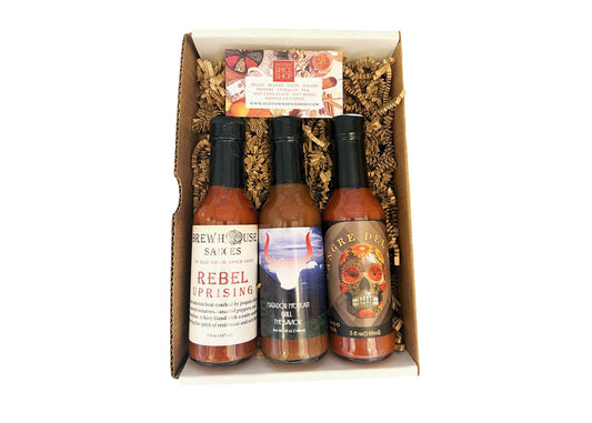 El Trio Picante Hot Sauce 3 pack.
