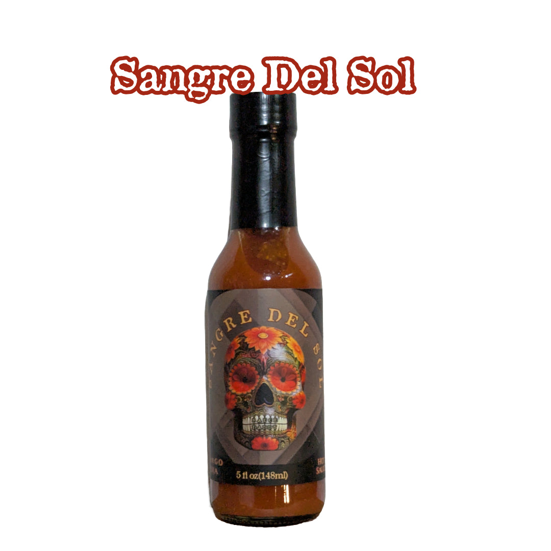 Mango Roja Hot Sauce  "Sangre Del Sol"