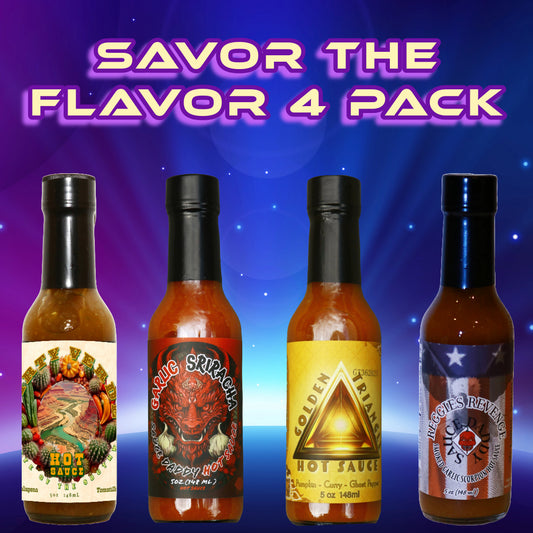Savor the flavor 4 pack