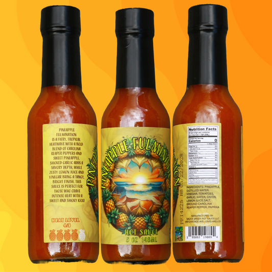 Pineapple Fulmination Hot Sauce